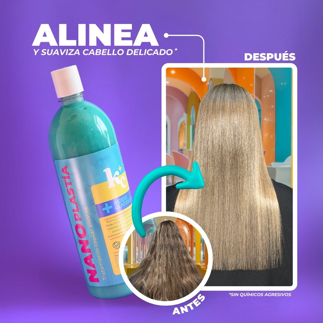 Keratina Nano - Alisado Total