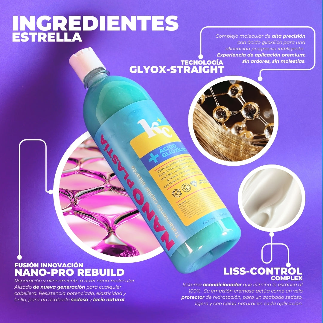 Keratina Nano - Alisado Total