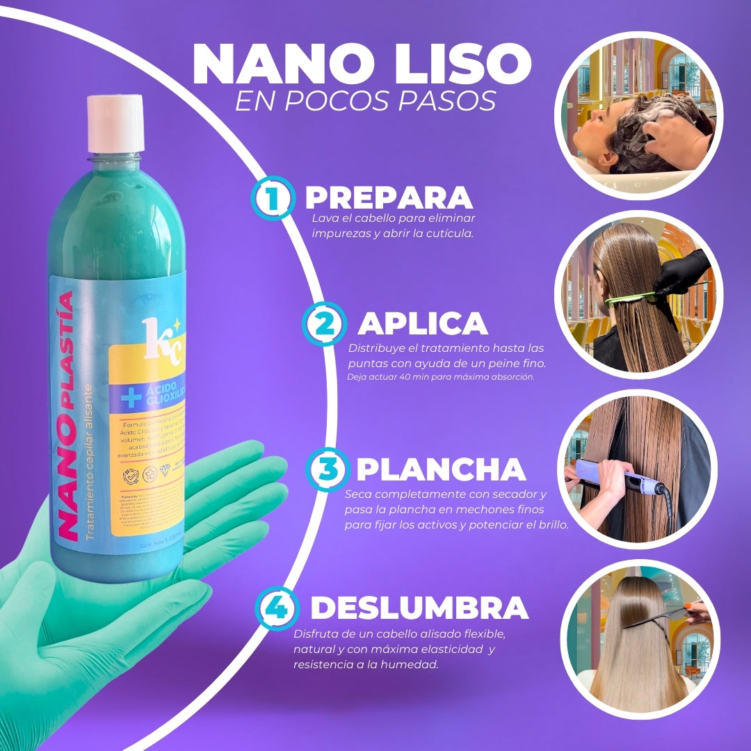 Keratina Nano - Alisado Total