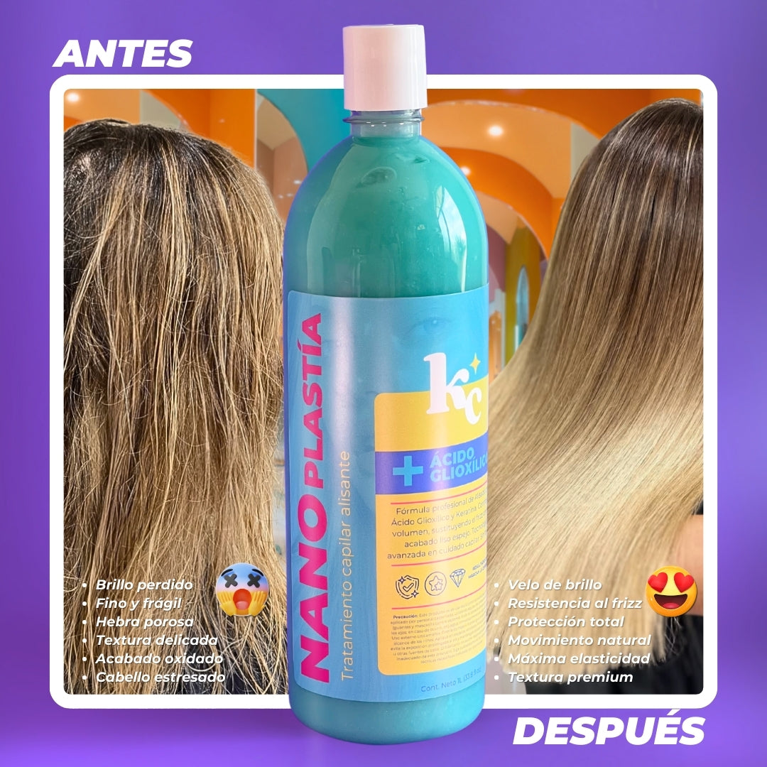 Keratina Nano - Alisado Total