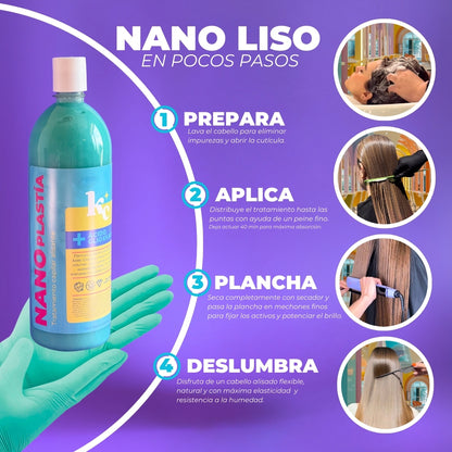 Keratina Nano - Alisado Total