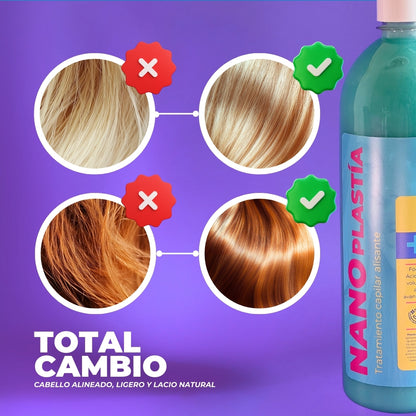 Keratina Nano - Alisado Total